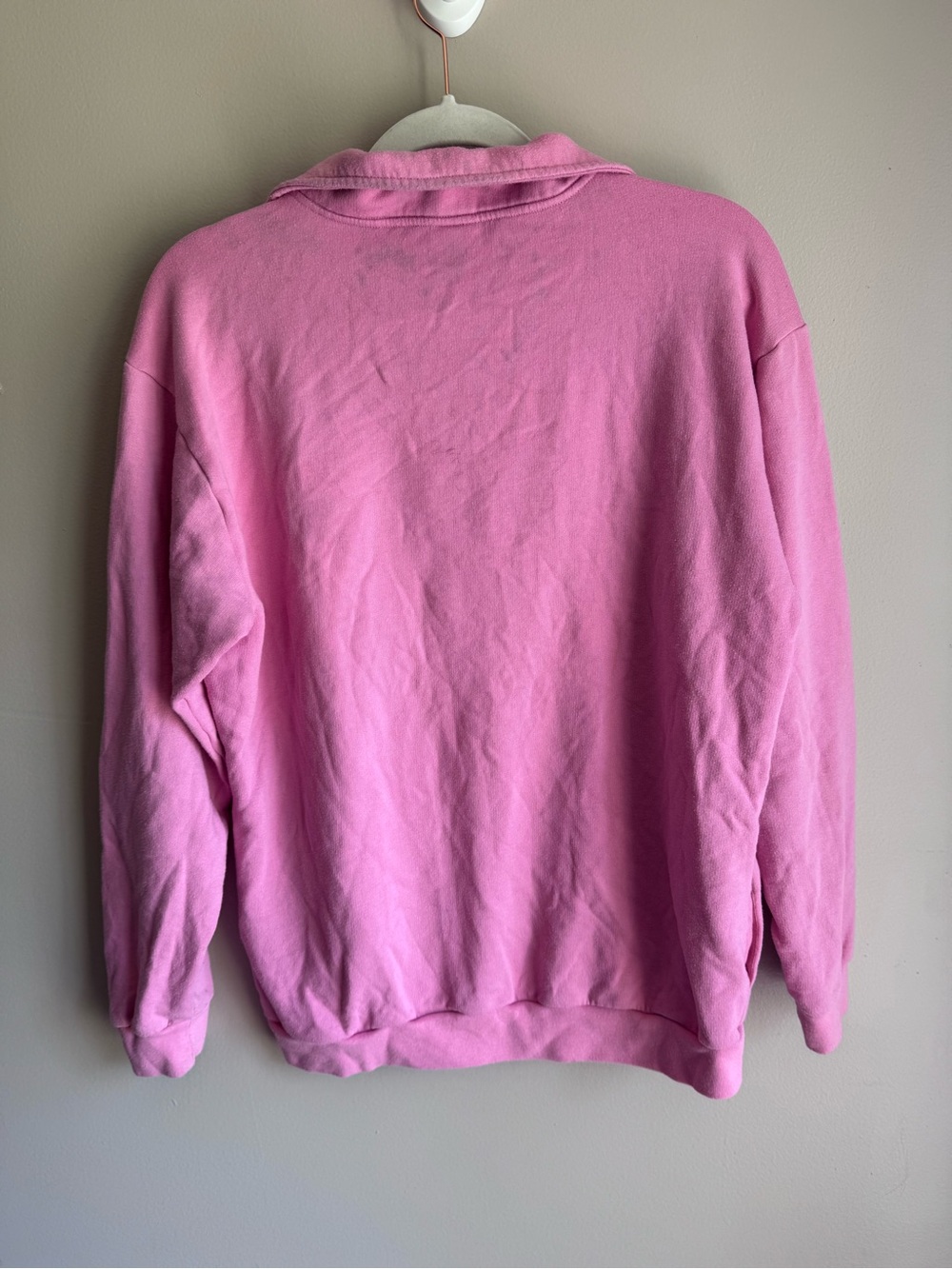 PINK Victorias Secret Fleece Pullover And Shorts Set Pink Lounge Outfit S M - Picture 5 of 16